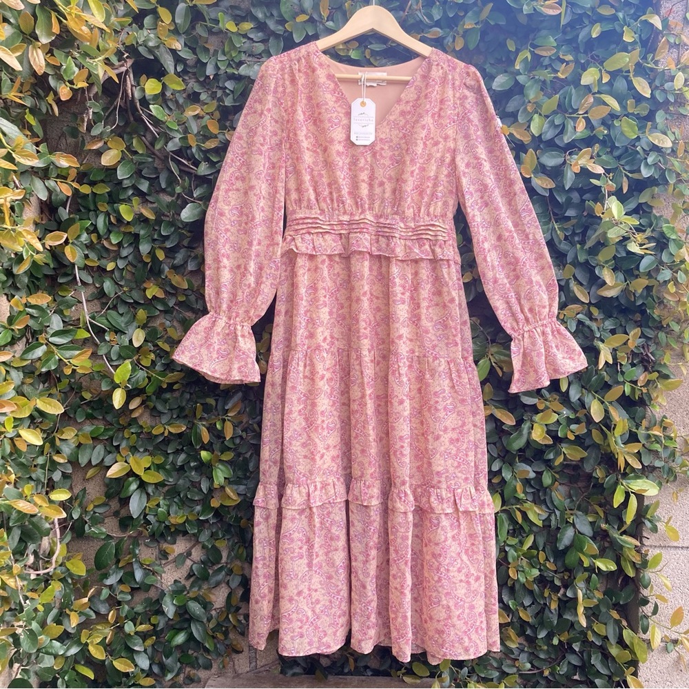 Ruffled Maxi Loveriche Dress
